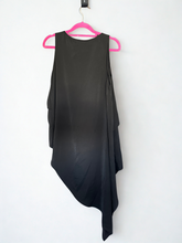 Load image into Gallery viewer, NEW - BCBG MAXAZRIA LONG SILK BLACK TOP
