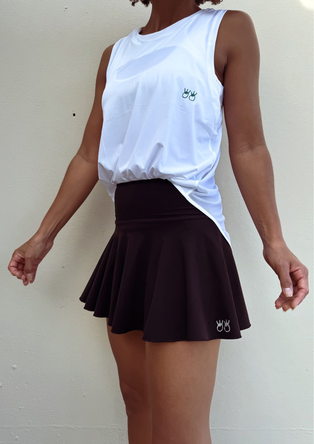 Skort Extra Short - Negra