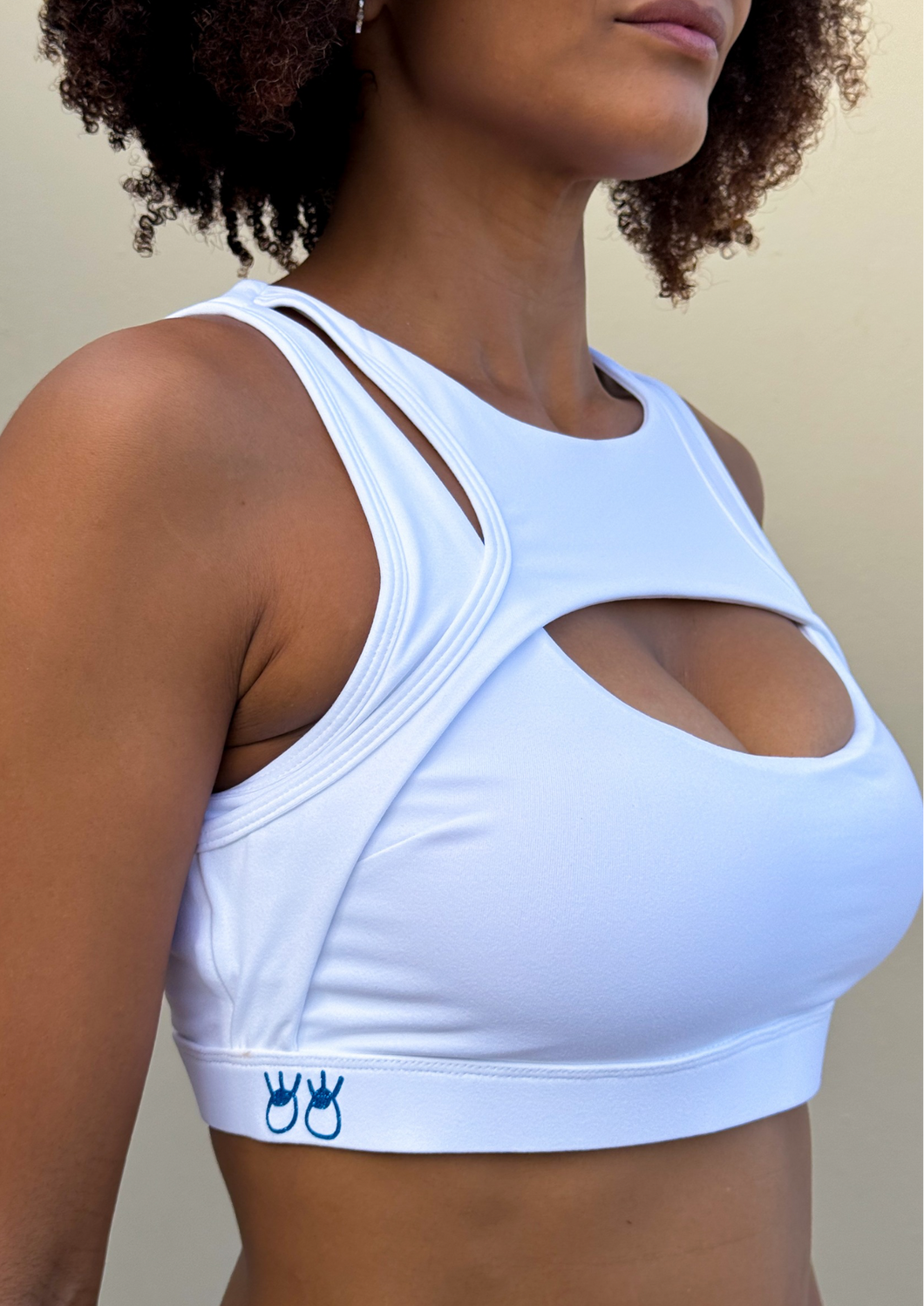 Sexy Sports Bra - Blanco